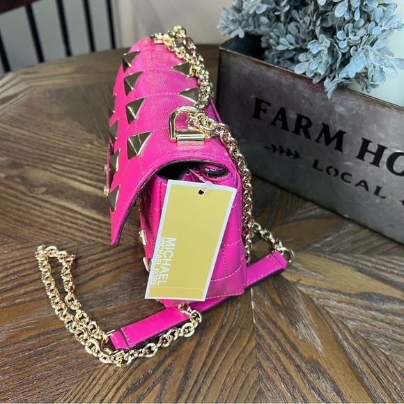 NWT Michael Kors SoHo Studded Quilted Bag - Picture 12 of 12